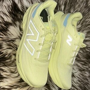 New Balance Women's Light Yellow Athletic Shoes